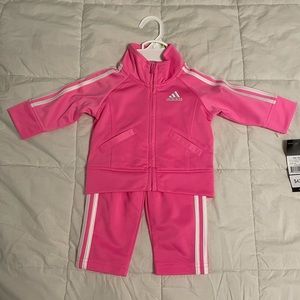 Girls Adidas Track Outfit
